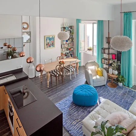 Appartement Luxury Overlooking Monaco, Panoramic Views, Gorgeous Furniture